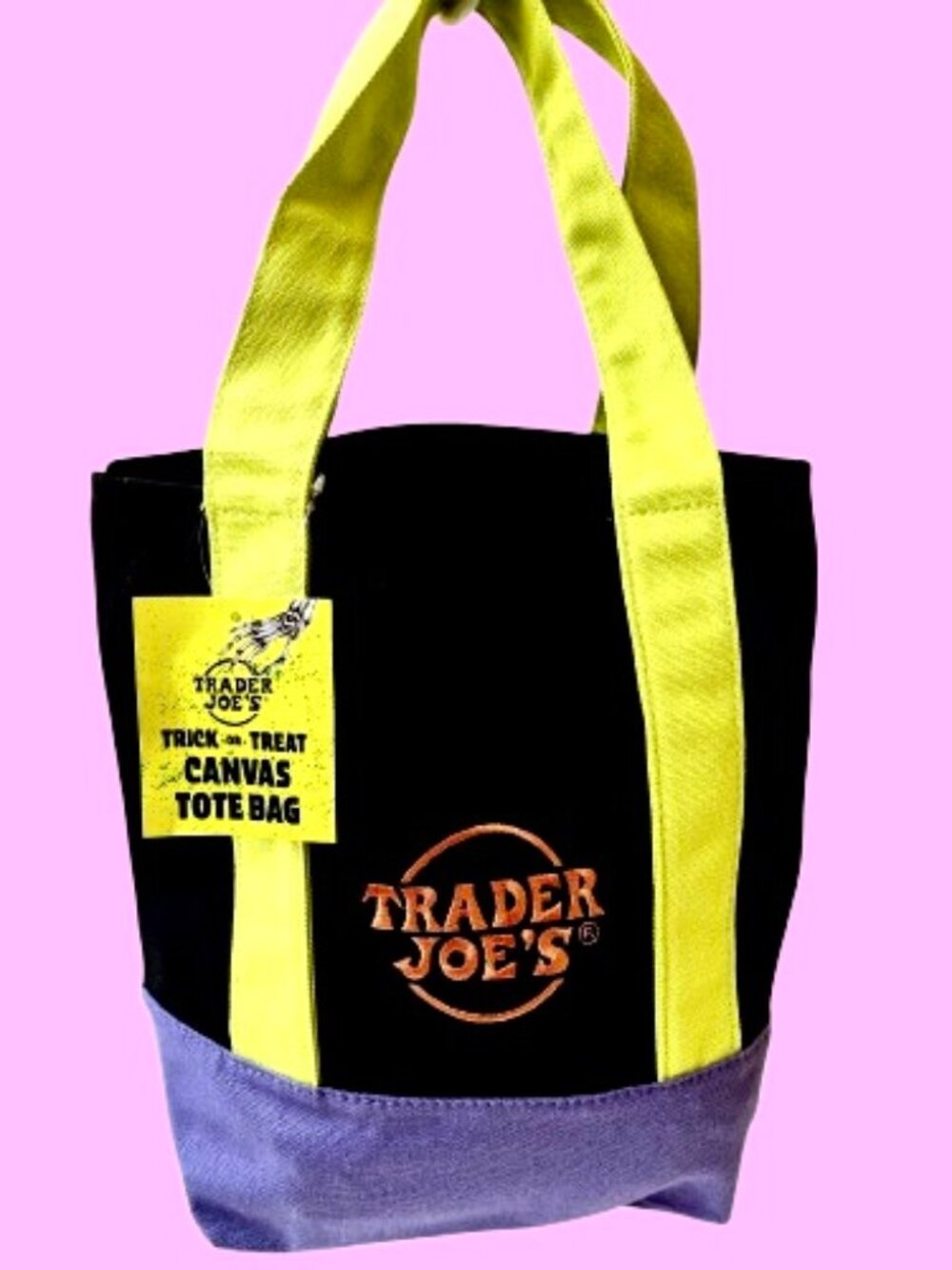 Trader Joe’s Trick Or Treat Mini Tote Bag 2025 limited Halloween 🎃